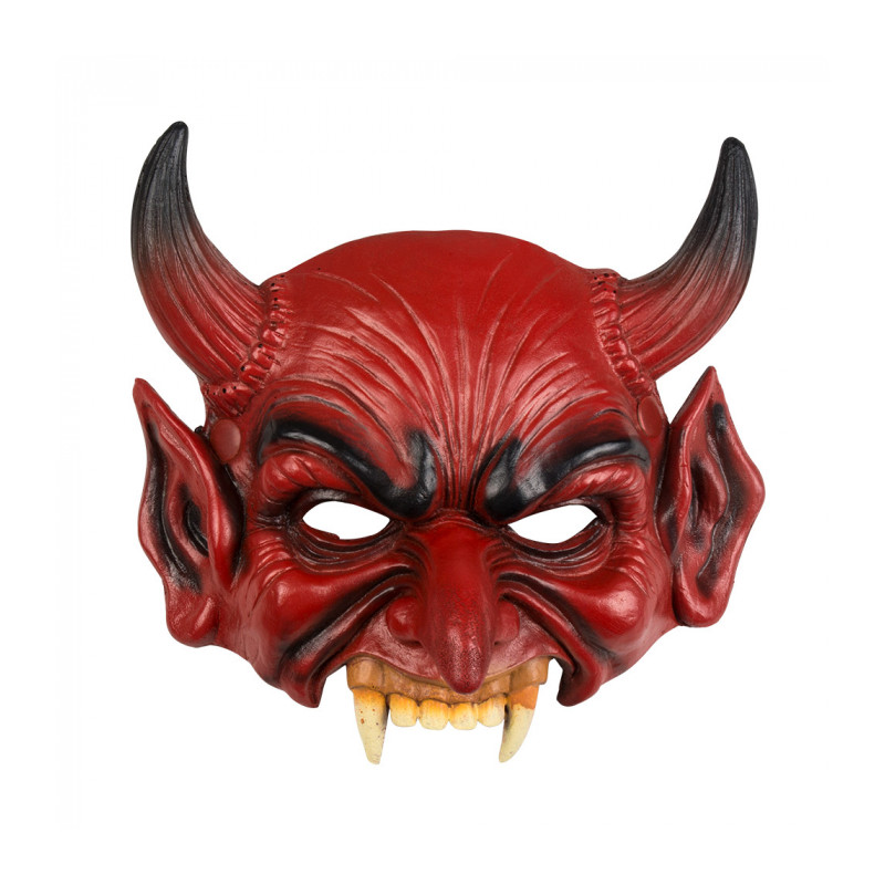 Gumová maska diabla